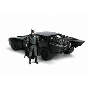Jada Toys - 1:18 2022 The Batman Batmobile with Batman  COLLECTABLES
